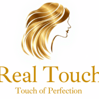 Elegant Logo with Detailed Golden Profile